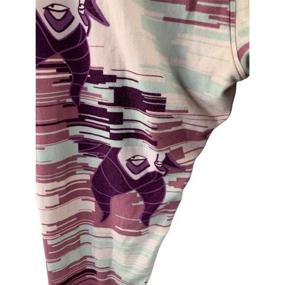 Lularoe Maleficent Women's Soft Tights - Picture 4 of 6